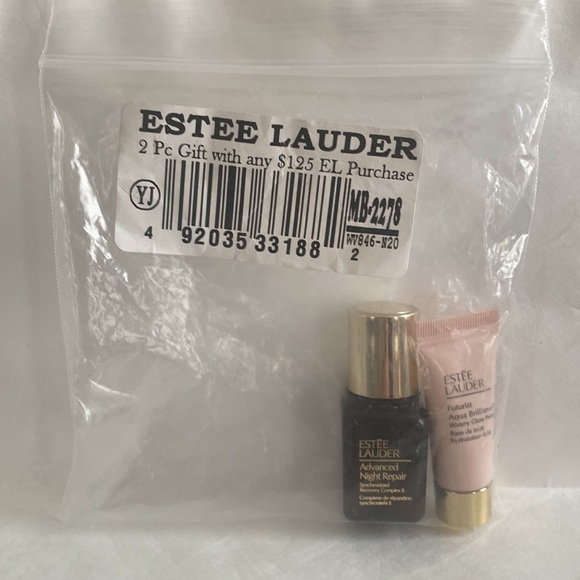 ESTEE LAUDER Aqua Brilliance Primer & Advanced Night Repair Travel Purse Sizes - Picture 5 of 7